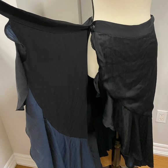 Maeve Ruffle Wrap Midi Skirt - Picture 11 of 14